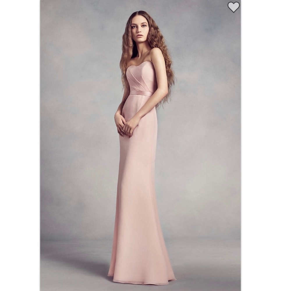 White by Vera Wang “Blush” bridesmaids dress